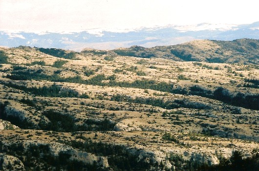 climing up onto the mountain