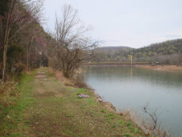 The present day Beaver walking trail is the old path of the railroad.