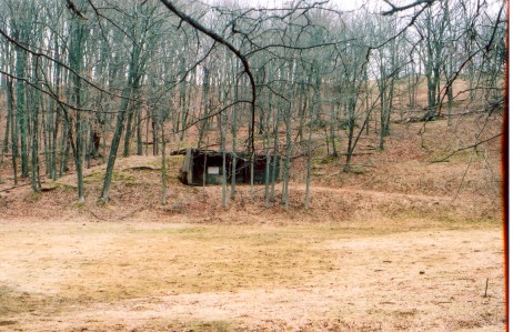 this bunker is out in the Bison area it looks like it could have been a supply station