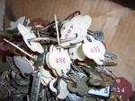 A random pile of keys we found
