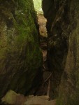 a lot of the entrances to the icebox and the maze were located in crevices.  this is one i found particularly beautiful
