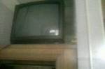 one of a few tv's still in school.