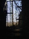 Inside the gate at Diamond Cave