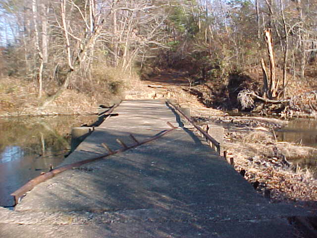 Another view of low water bridge
