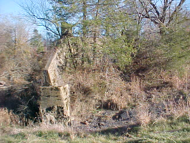 Abutment and tree