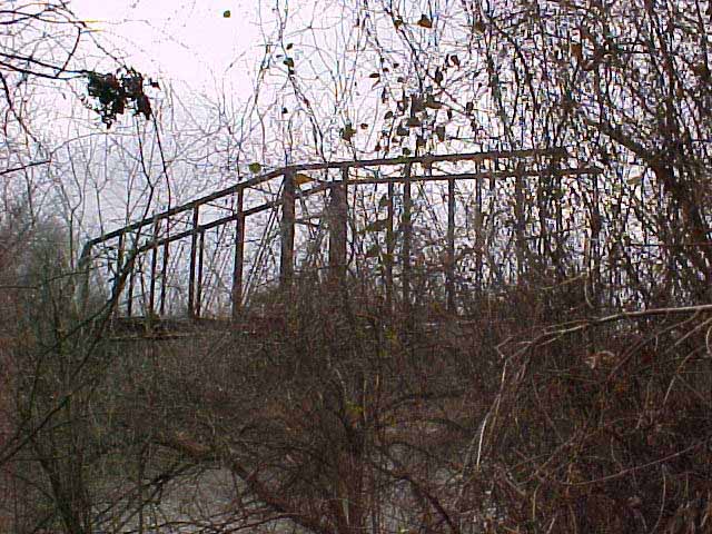3/4 view of bridge
