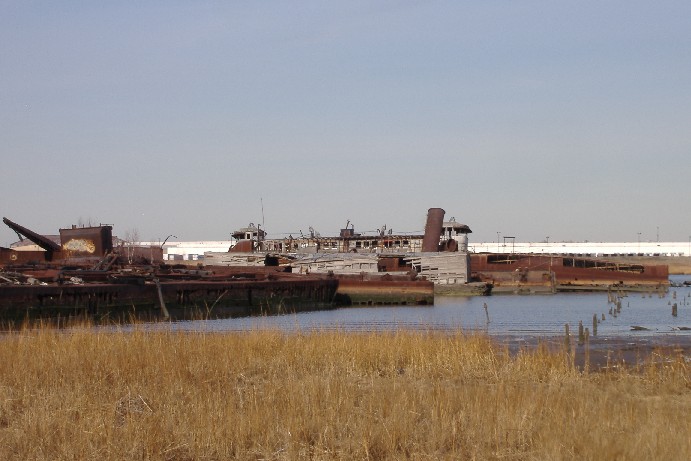 One of the old NYC ferries